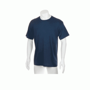 Camiseta 100% algodón color azul