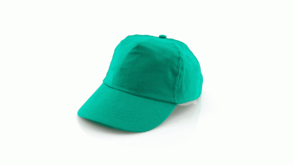 Gorra personalizada color verde