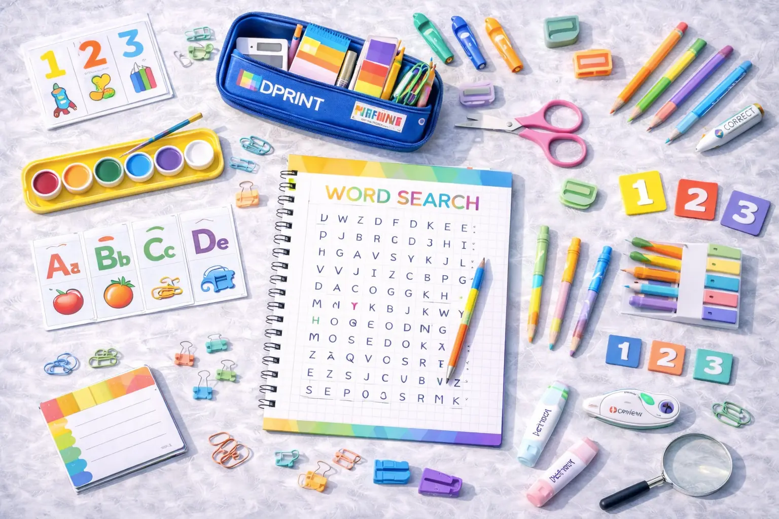 Accesorios escolares funcionales para la rutina escolar