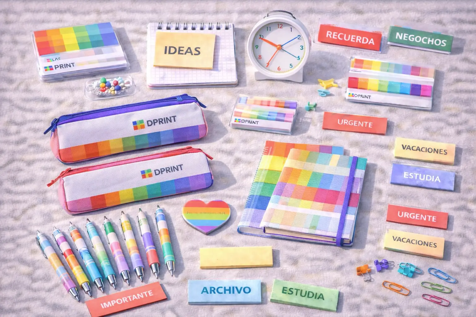 Accesorios escolares funcionales para la rutina escolar