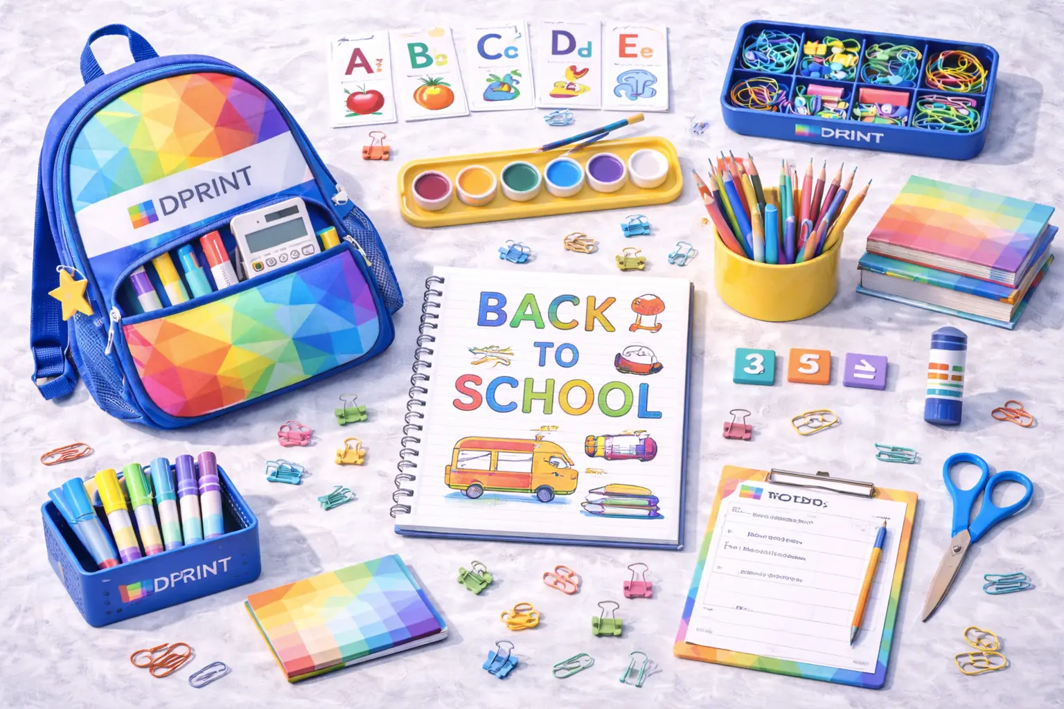 Accesorios escolares funcionales para la rutina escolar