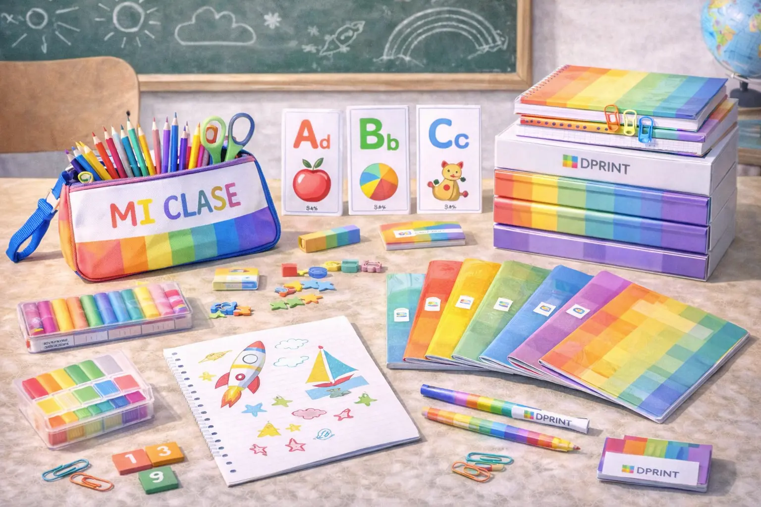 Accesorios escolares funcionales para la rutina escolar