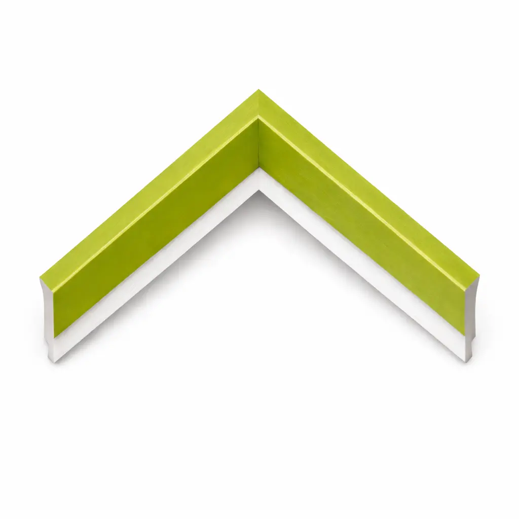 Detalle de marco, moldura y paspartú para una enmarcación equilibrada