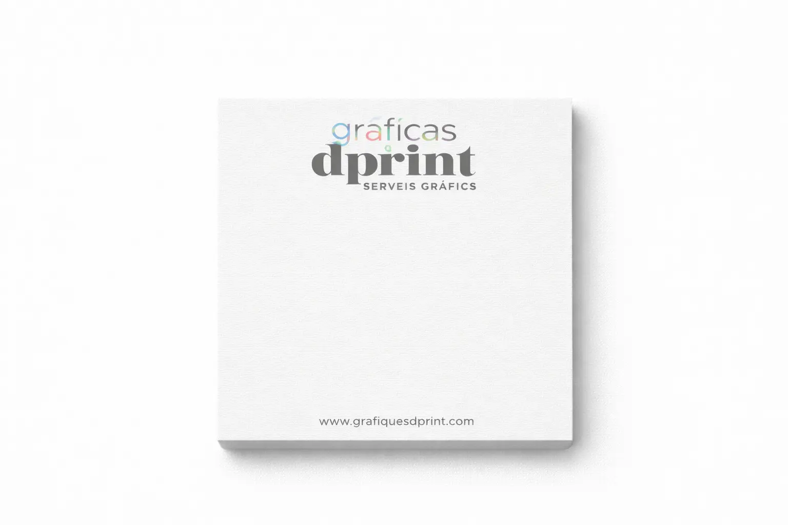 Notas adhesivas personalizadas para oficinas.