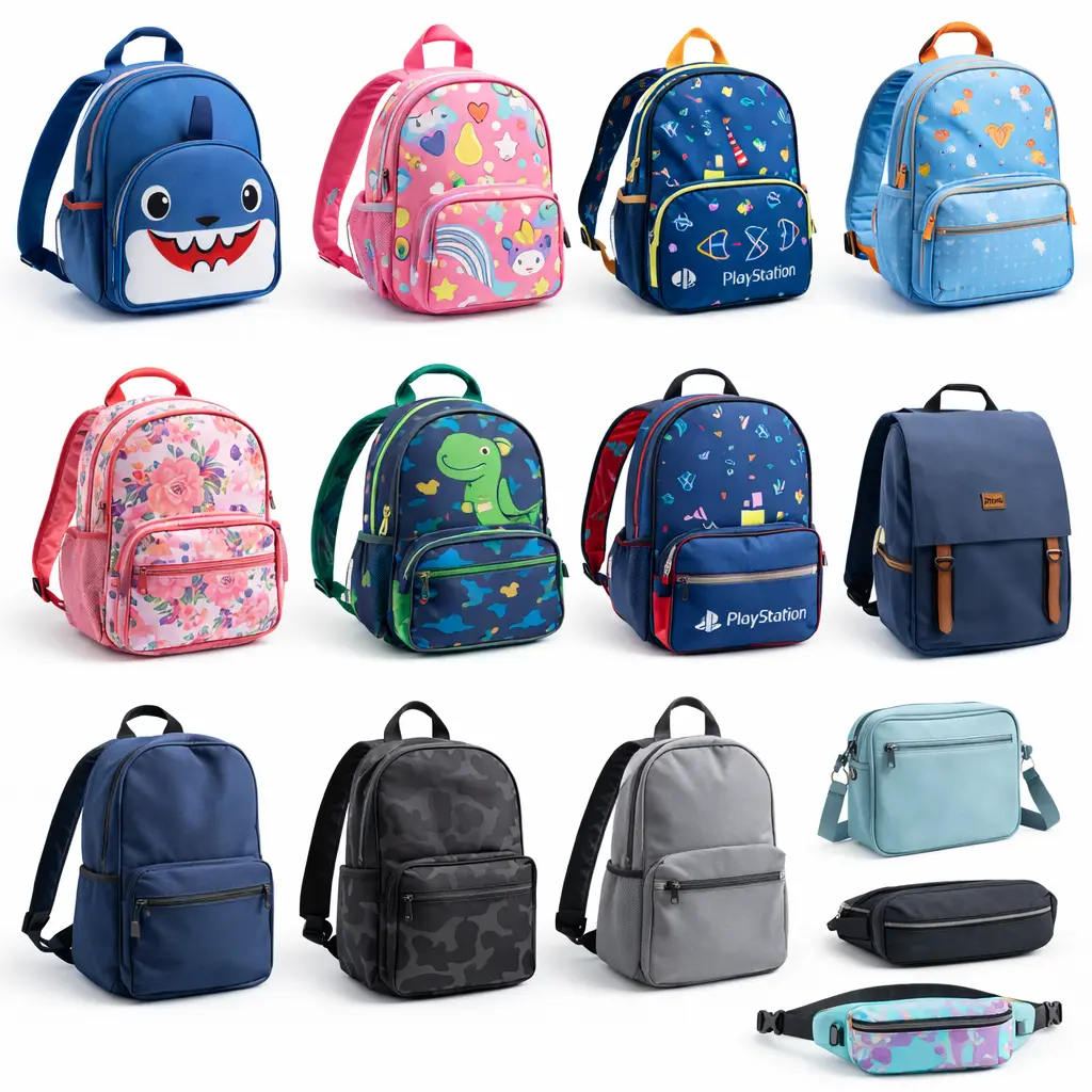Mochilas escolares en Graficas Dprint