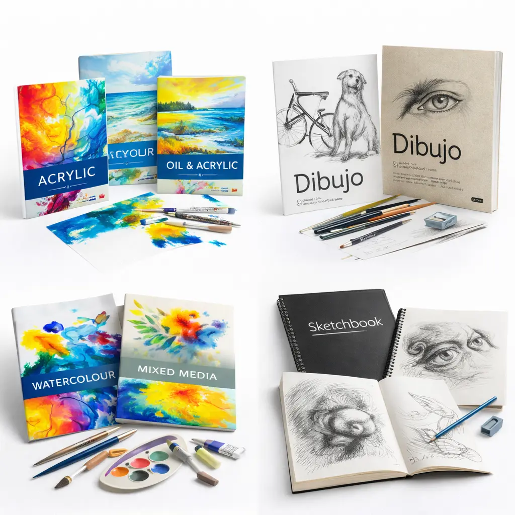 Papel y blocs de Bellas Artes en Graficas Dprint
