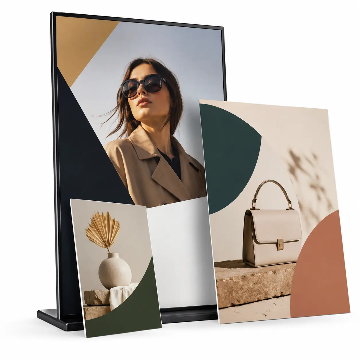 Carteles para escaparates y promociones