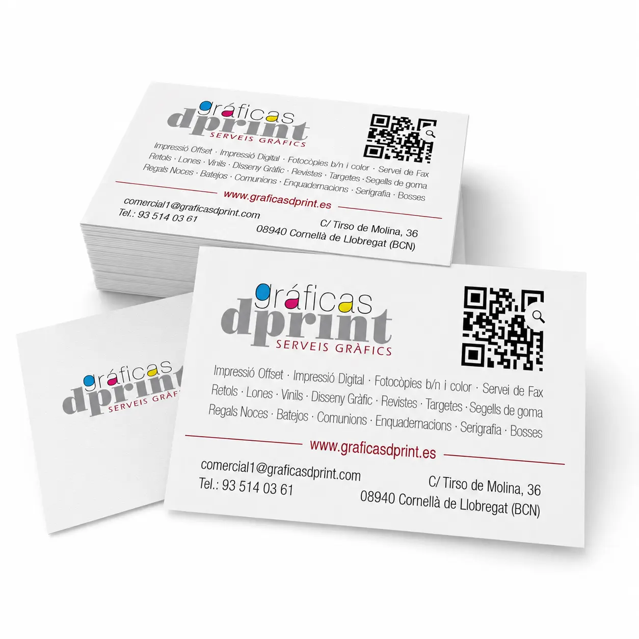 Tarjetas de visita premium personalizadas en Barcelona