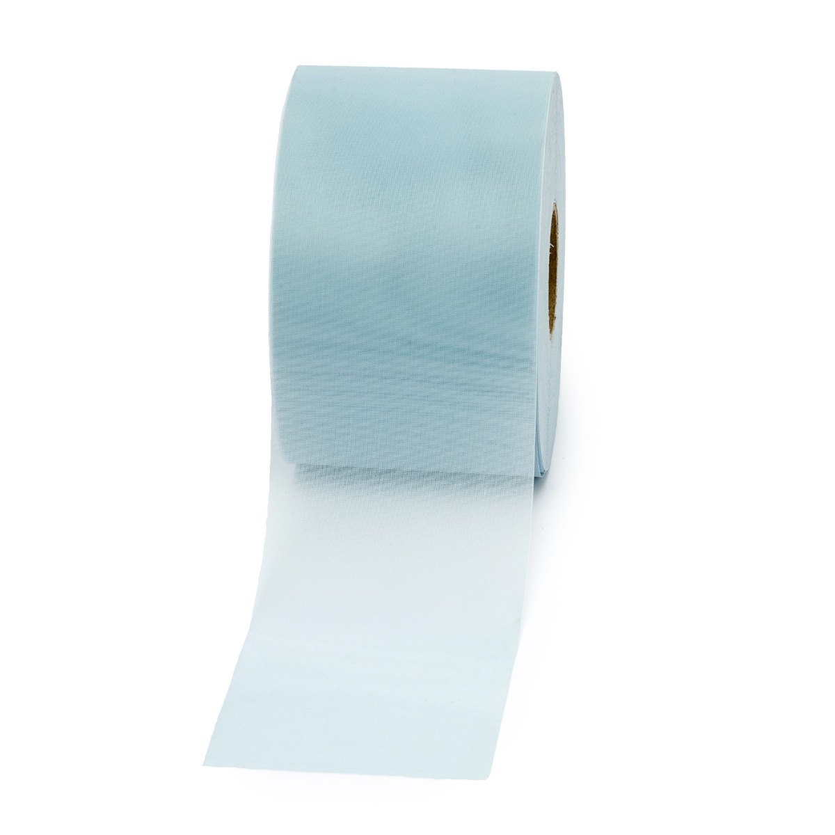 Cinta organdi 80mm azul gris