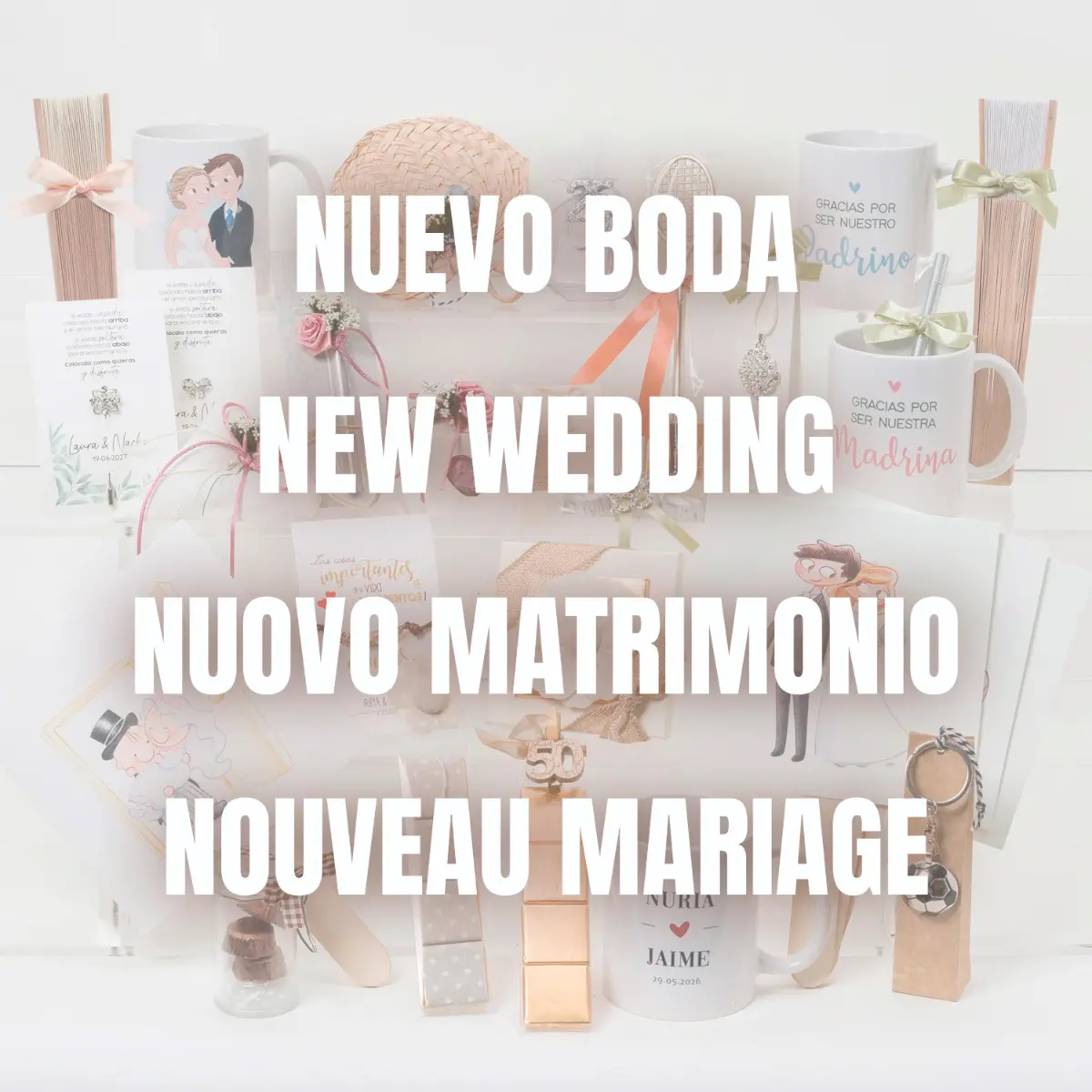 Set de muestras novedad Boda 1