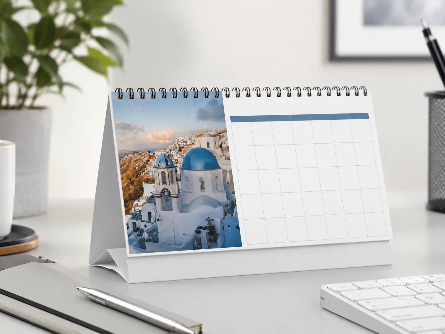 Calendario de sobremesa personalizado para oficina y despacho