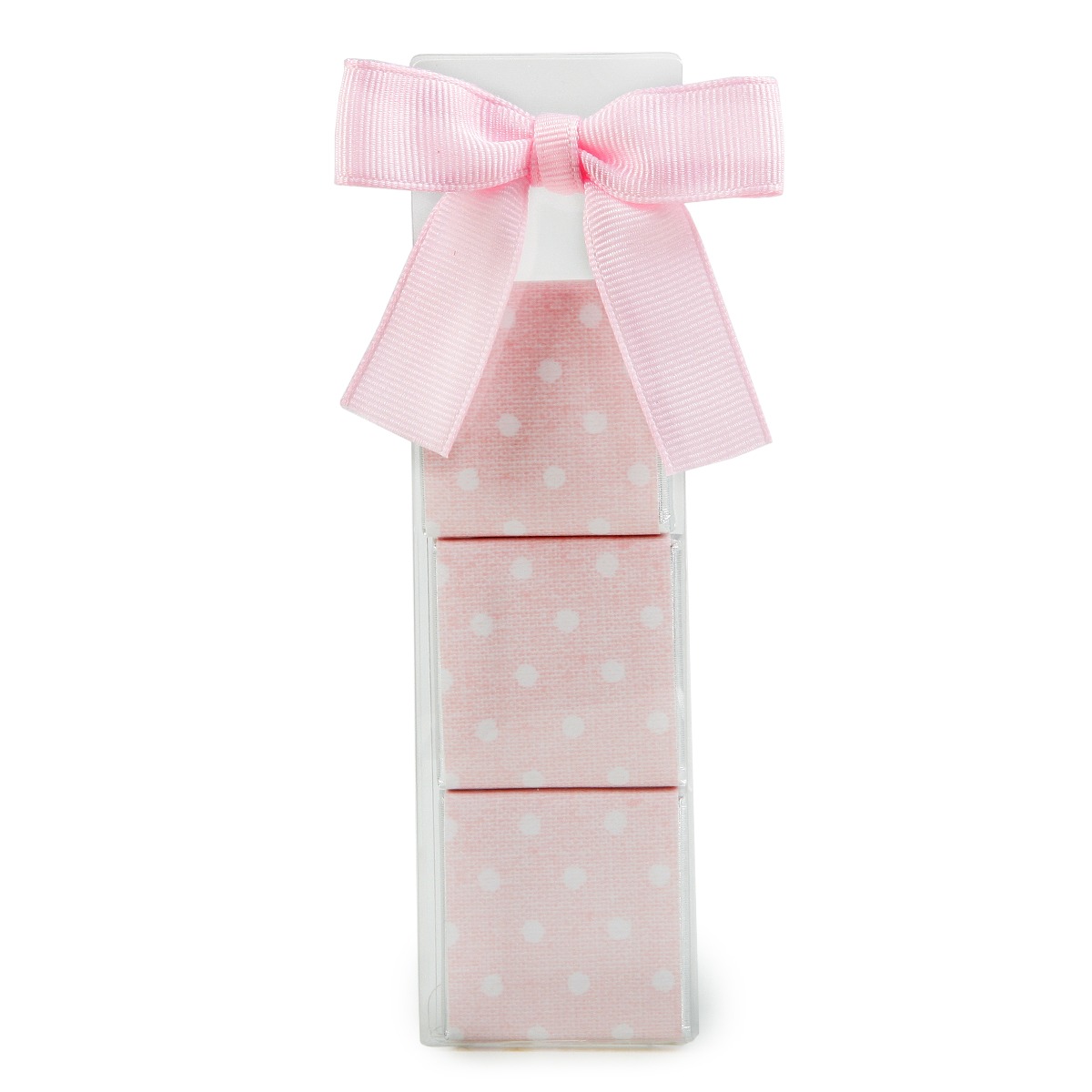 Estuche 3napolitanas topos rosa*