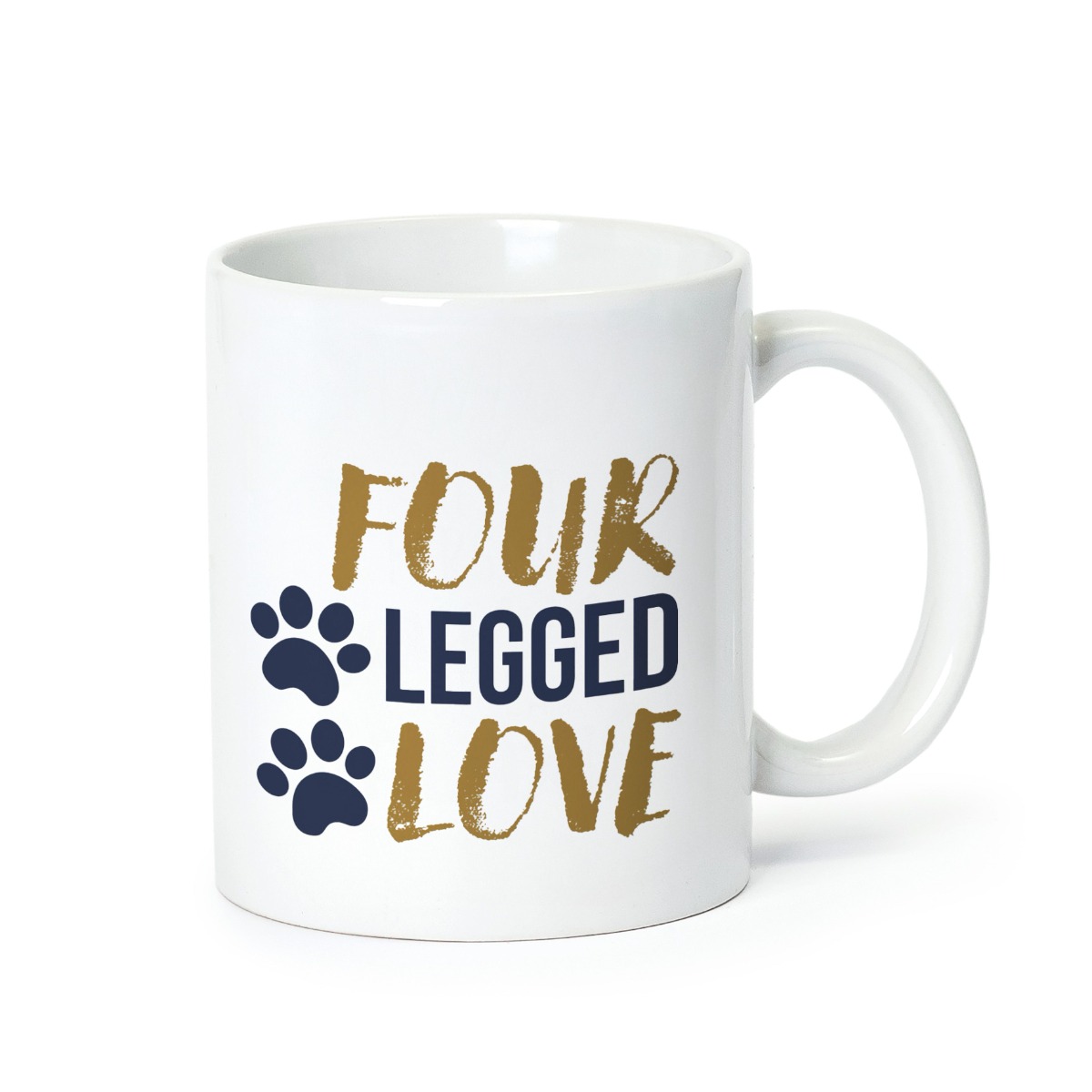 Taza cerámica Four-legged Love en caja regalo