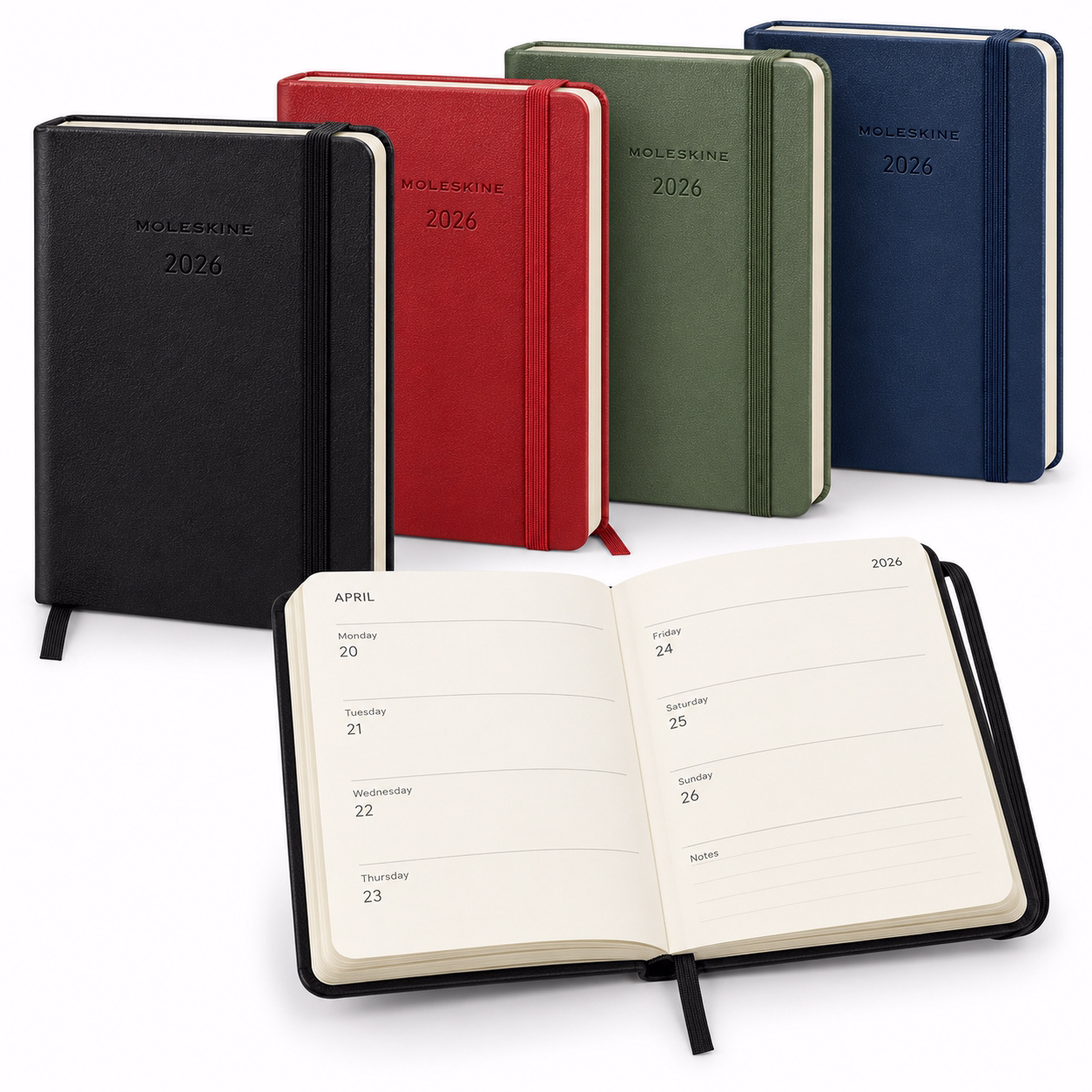 Agenda de 12 meses formato mini