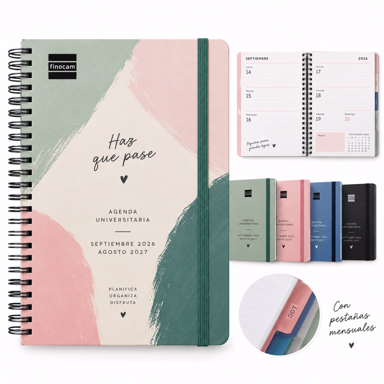 Agenda universitaria septiembre-agosto