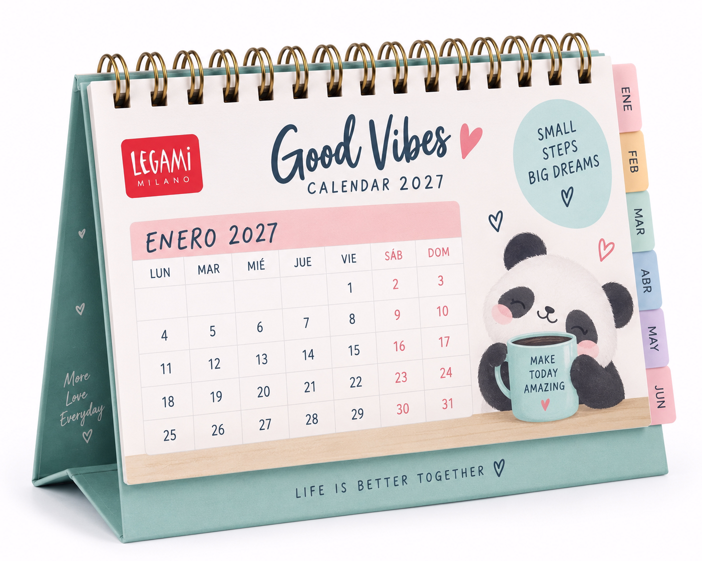 Calendario de sobremesa 2027