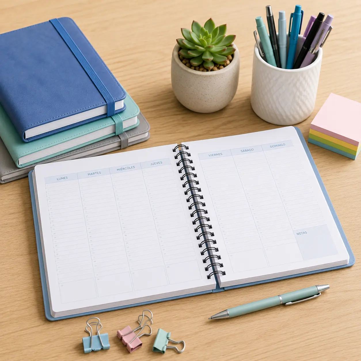 Cuadernos para oficina, reuniones y planificación