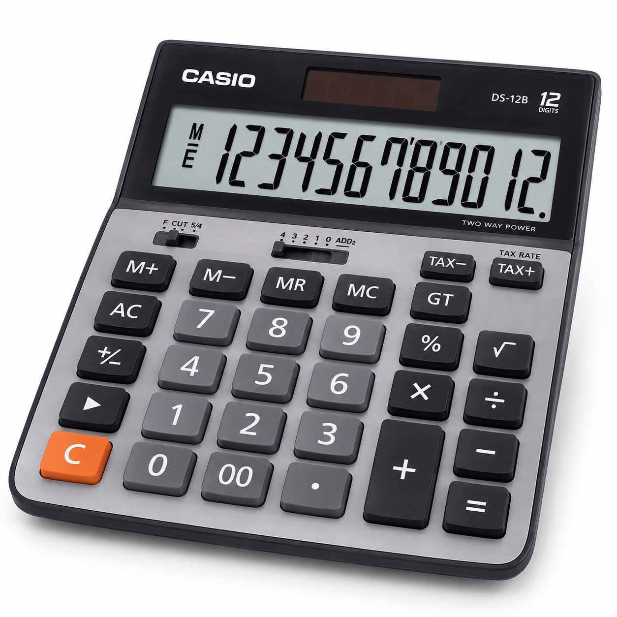 Calculadora de oficina con pantalla grande