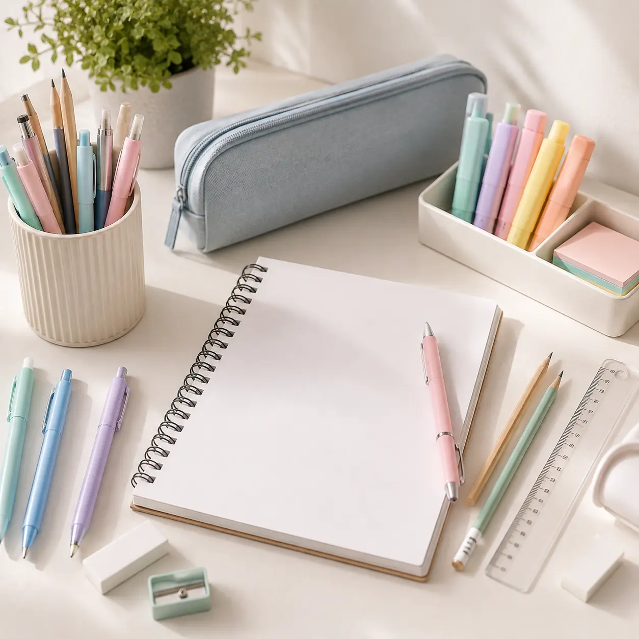 Accesorios escolares para escritura y papelería
