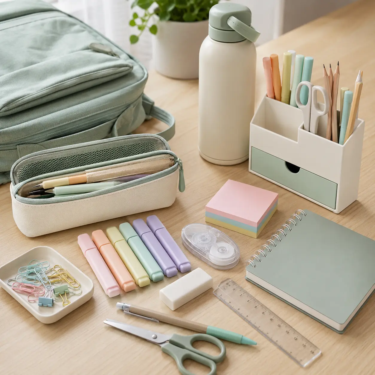 Accesorios escolares para manualidades y trabajos