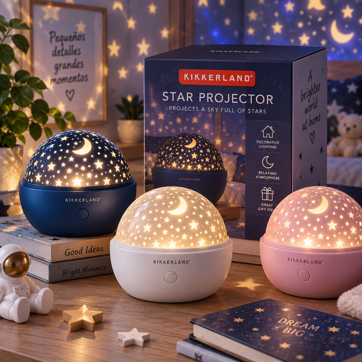 Lámpara de proyección de estrellas
