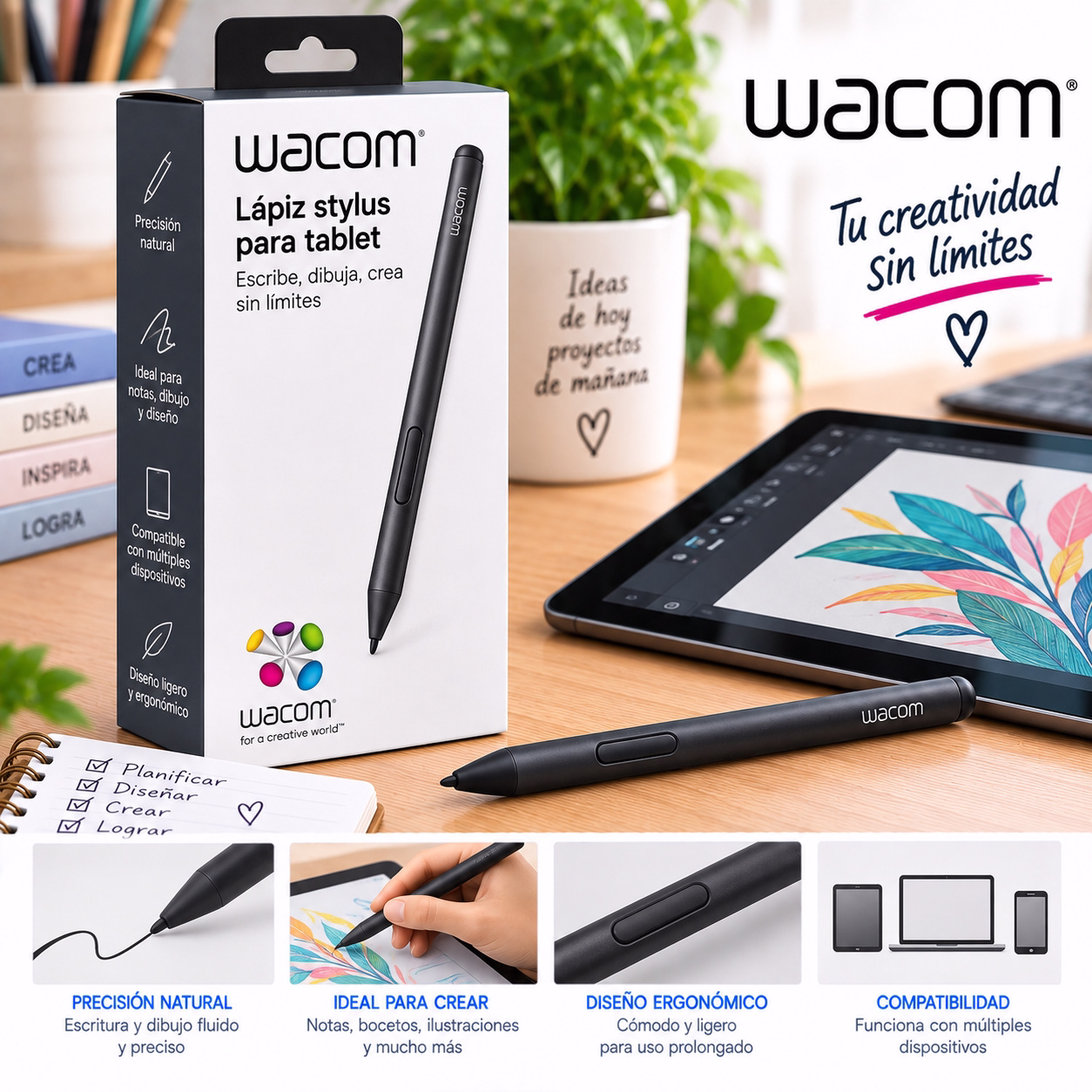 Lápiz stylus para tablet